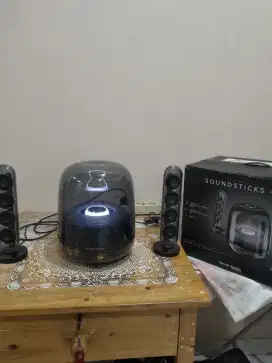 Speaker Harman Kardon Soundstick 4 Hitam Bukan Bose, Sennheiser,JBL