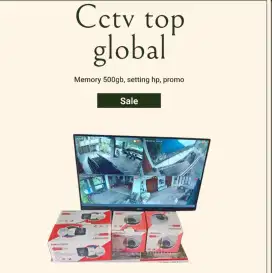 Pasang cctv hikvision brand top.