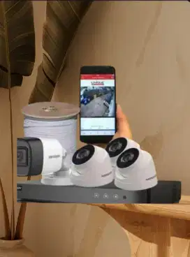 Pasang cctv hikvision jernih