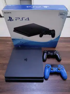 PlayStation 4 Slim 500 GB - Mulus Terawat - No Seri Tembus Dus