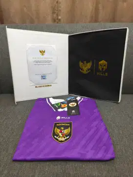 Jersey Timnas Keeper Player Isuue Mills 1128INA Purple