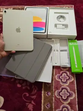 ipad Gen 10 64gb resmi iBox wifi olny garanai  08-09-2025 fulset ori