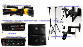 PAKET SOUND SYSTEM  untuk karaoke cafe restoran senam         tempat i