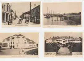 Paket kartu pos repro lama foto Kota Medan Sumatera Utara jaman dulu