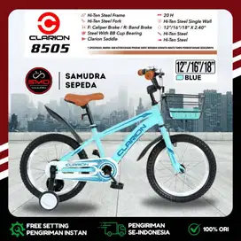 Sepeda Anak BMX 12 16 18  Keranjang Pacific London Clarion 8505 BDG