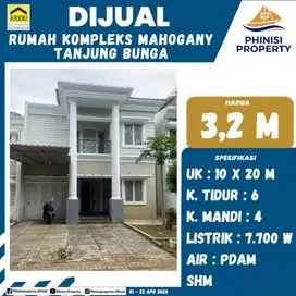 DIJUAL Rumah Siap Huni di Kompleks Mahogany Tanjung Bunga