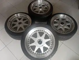 Velg Borbet R17 8x100/114 Ban 205/45 Jazz avanza vios livina swift Dll