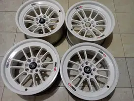 Velg Rays F1 R17x7.5 Rata 8x100/114 Jazz Livina avanza accord vios dll