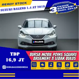 [Dp 16,9 Jt] Suzuki Baleno 1.4 Hatchback AT 2019 Putih