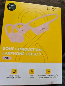 Loops bone conduction earphone lite x17