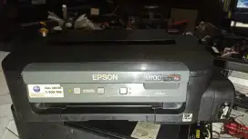 Epson M100 head bagus prin mono kondisi normal tinta penuh siap pake