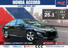 DP 25JT HONDA ACCORD 2021 / 2020 1.5 TURBO AT LOW KM.46RB RECORD #F6ST