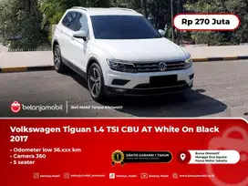 [LOW KM] Volkswagen VW Tiguan 1.4 TSI 5 Seater White 2017/2018