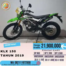 Kawasaki KLX 150 BF SE 2019 DP Mulai 900K buruan gaes