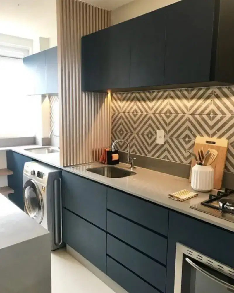 Kitchen set minimalis mewah dan elegan