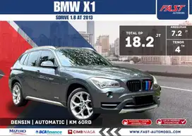 DP 18JT BMW X1 2013 S DRIVE 1.8 AT LOW KM.60RB & PAJAK PANJANG #F4ST