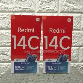 Xiaomi Redmi 14c 6/128 Black BNIB No Repack Garansi Resmi