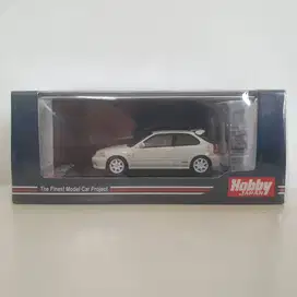 Hobby Japan Honda Civic Ferio Type R EK9 1/64 (Championship, White)