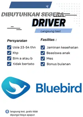 Lowongan driver