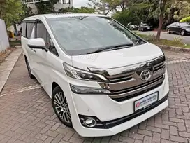 Toyota Vellfire 2015 G Tanpa DP Putih ANH30 ATPM ZG PS Alphard SC S