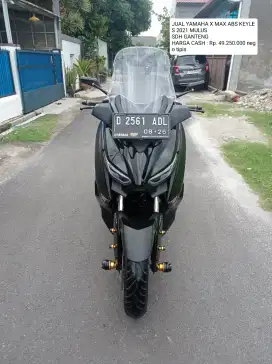 DI JUAL YAMAHA X-MAX 250 CC ABS KEYLES TAHUN 2021 SS KOMPLIT SIAP PAKE