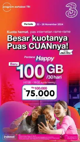 PERDANA 3 100GB