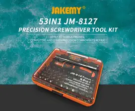 NEW Jakemy JM-8127 Obeng Set 53-In-1 Magnetic