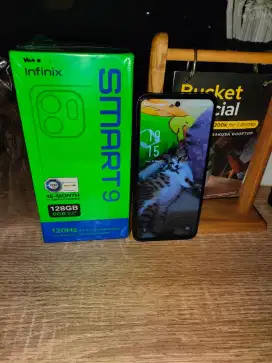 Jual Infinix smart 4+4/128  Fullset