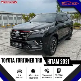 Toyota Fortuner Vrz TRD 2.4 At 4x2 2021 Km 43 Ribu Recor Antik Garansi