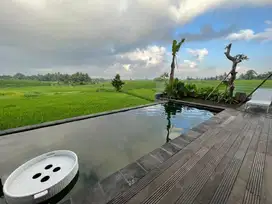 3BR tranquil luxury villa for yearly rent in Tanah Lot, Tabanan