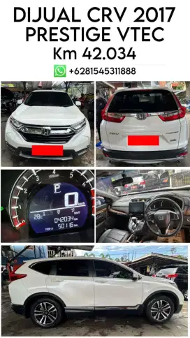 CRV PRESTIGE TURBO 2017