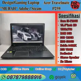 Laptop Gaming Acer Travelmate P259 i5 GEN7 Nvidia 940MX 8/128+500GB