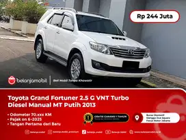 [WARRANTY] Toyota Grand Fortuner 2.5 G VNT Diesel MT NIK 2013