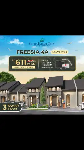 New Cluster FREESIA 47/105, 3KT CITRA INDAH CITY