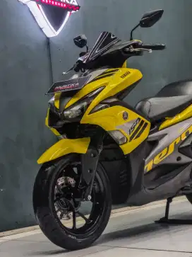 Perfect Condition!!Yamaha Aerox 2018 Yellow Plat Jatim Mulus-Mustika