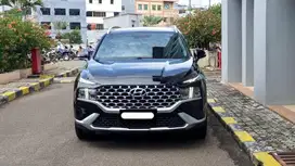 hyundai santafe santa fe prime bensin 2021 pakai 2022 hitam tgn 1