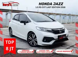 2018 Honda Jazz RS CVT AT New Facelift last Edition Antik TDP 8jt