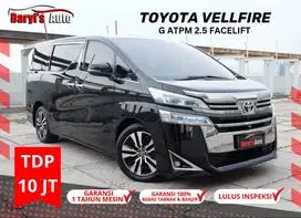 2019 Toyota Vellfire G ATPM 2.5 New Model Facelift TDP 10jt