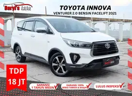 2021 Toyota Venturer 2.0 Bensin Last edition AT TDP 18jt