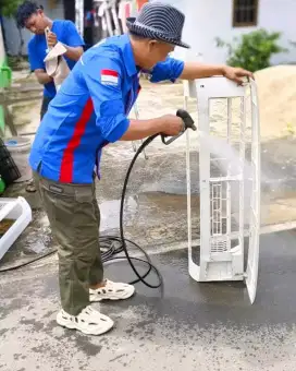 Service ac cuci ac bongkar pasang ac servis mesin cuci perbaikan ac