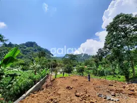 Tanah produktif siap bangun, 0 jalan,view gunung