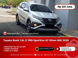 [ LOW KM ] Toyota Rush 1.5L S TRD Sportivo AT Silver 2020/2021