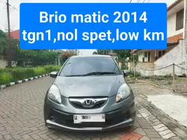 Brio S E  matic 2014, tgn1,full ori,pjk new.nyacat kualat.buktiken