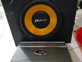 Power cello 4 chel subwoofer Rave.12 inch