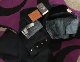 LEVIS 501 LOT SIZE 34 NEW ORIGINAL BLACK