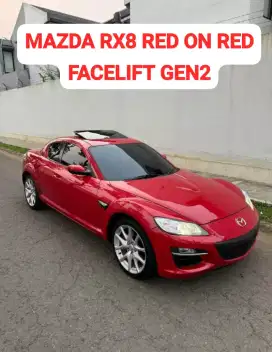 Cash Mazda RX8 Red 2009 Rx-8 Sunroof Facelift Last GEN2 Pajak Panjang