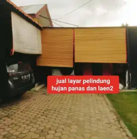 Jual layar pelindung hujan panas dan laen2