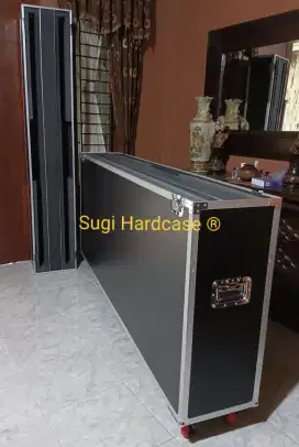 Hardcase Led Tv 60 Inchi Isi 2 Unit + Roda