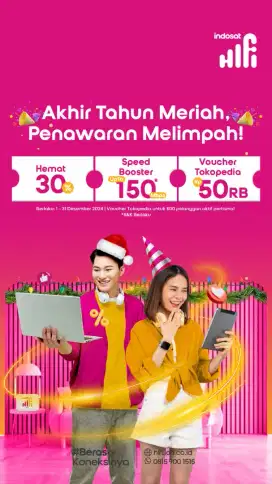 Promo WiFi Murah Akhir Tahun