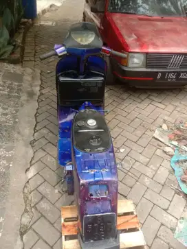 Body Set Vespa Excel
